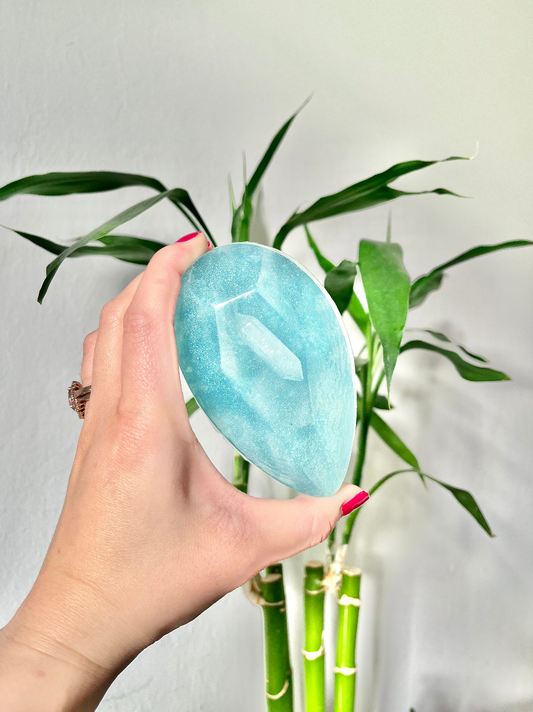 Crystal Clear Soap Gem